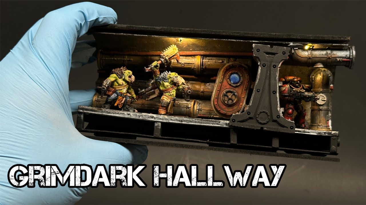 Space Hulk Hallway With A Touch Of Grimdark