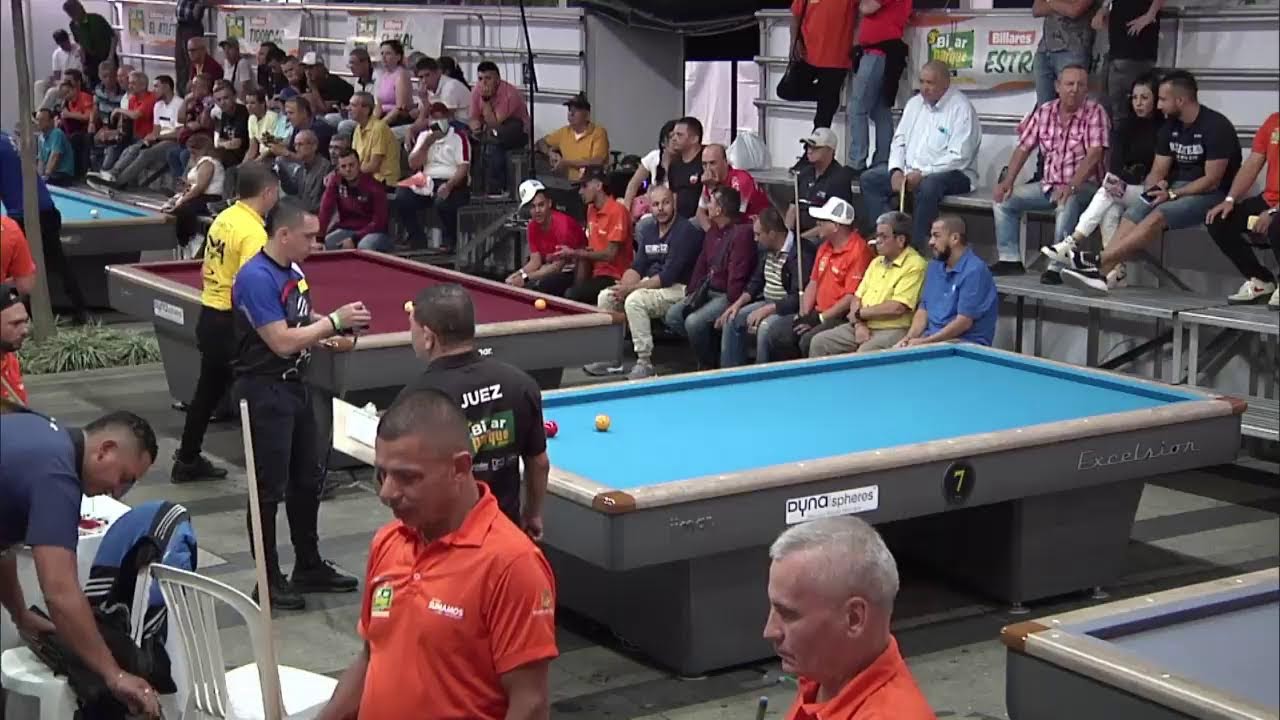 Primera jornada del Gran Prix Panamericano Billar al Parque 2023