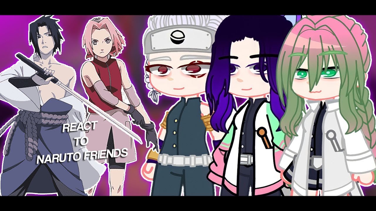 Hashiras React To Naruto Friends | Naruto | Demon Slayer | 🇺🇲/🇧🇷 | V i n s m o k e