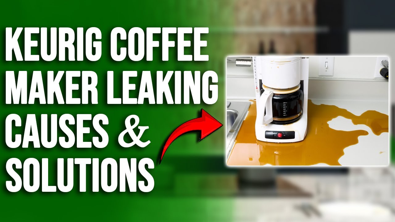 Моя кофеварка Keurig протекает снизу — причины и быстрые решения