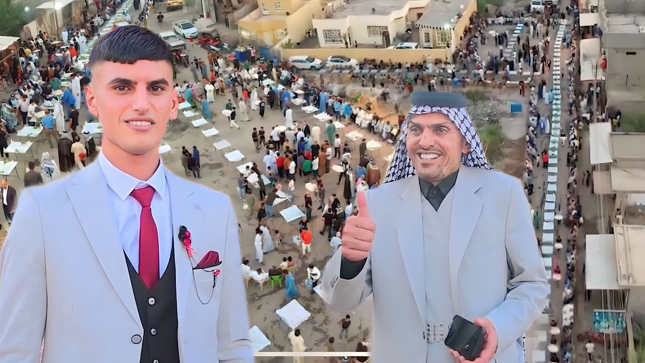اقوة واكبر عرس في العراق حفل زفاف ابن الشيخ ابو حيدر الخليفاوي الف مبروك يستاهلون جوبي عراقي اصيل