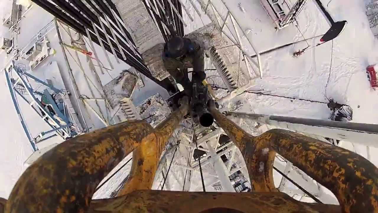AirWolf Footage... Service Rig Northern Alberta, Steen River, Canada.