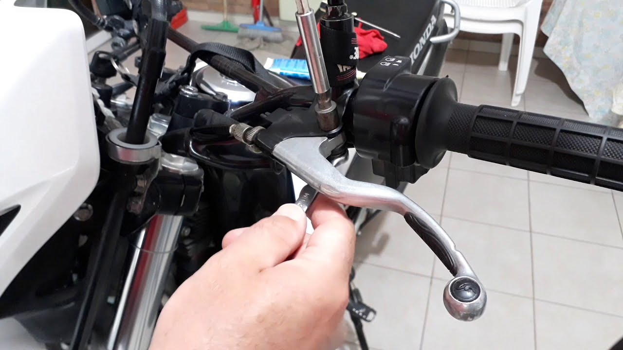 Honda Tornado XR250 cambio y mantenimiento palancas manetas de freno y embrague clutch