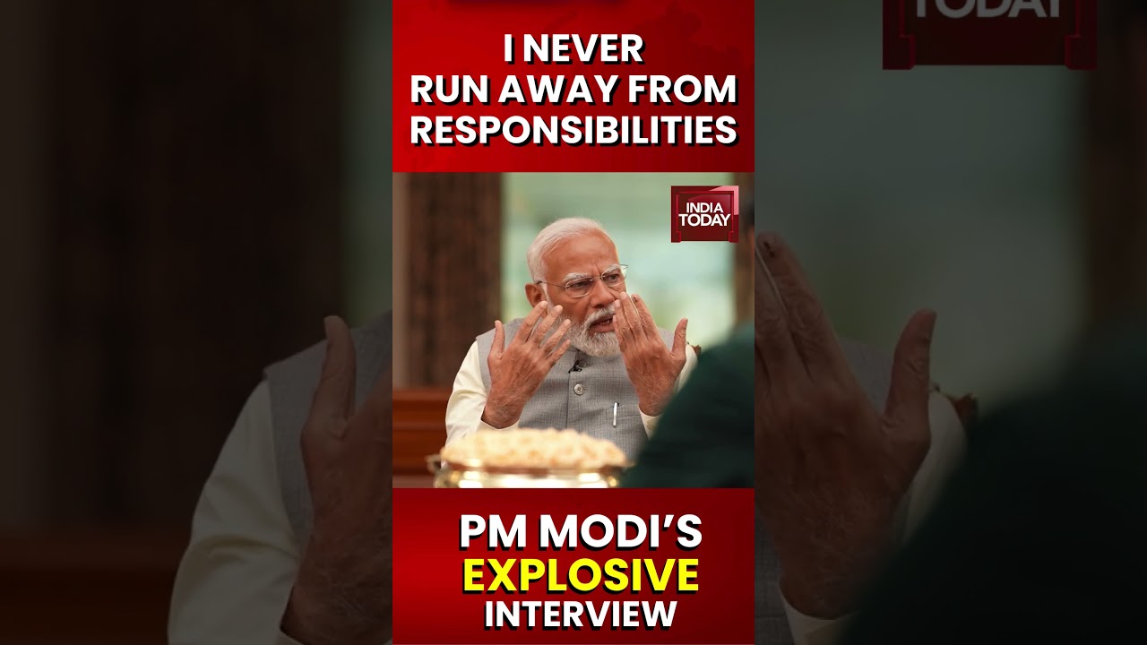 The Biggest Interview Of 2024: Watch PM Modi's Most Explosive Interview On India Today