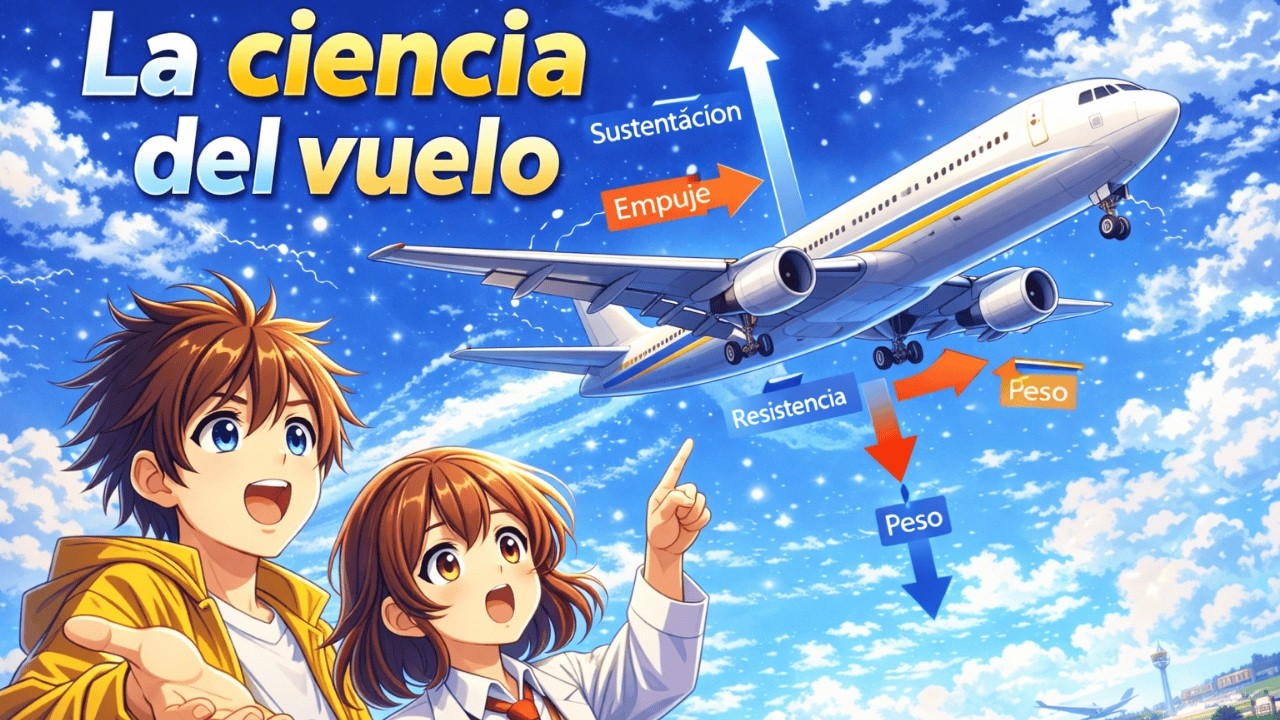 ELI5: La ciencia del vuelo