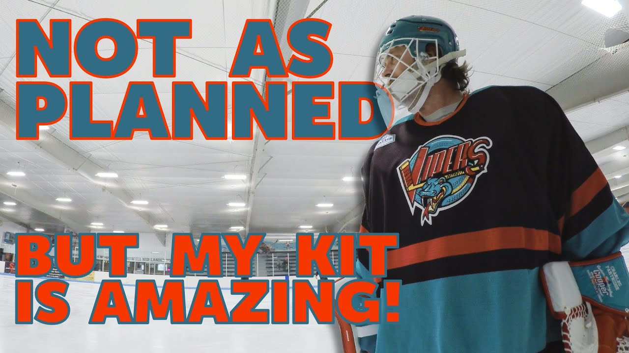 The BEST Vintage Gear Kit & The Hardest Video to Create - Detroit Vipers Hockey Goalie