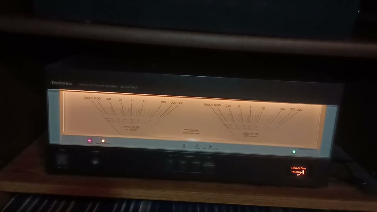 My Technics SE-A5MK2 power  amplifier