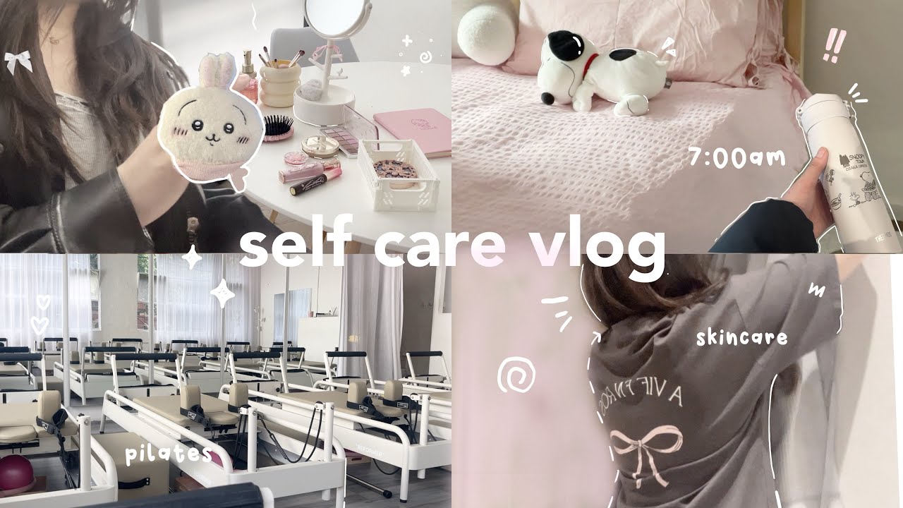 weekend self care🫧˚˖° getting my life back together, burnout recovery, skincare routine, journalling