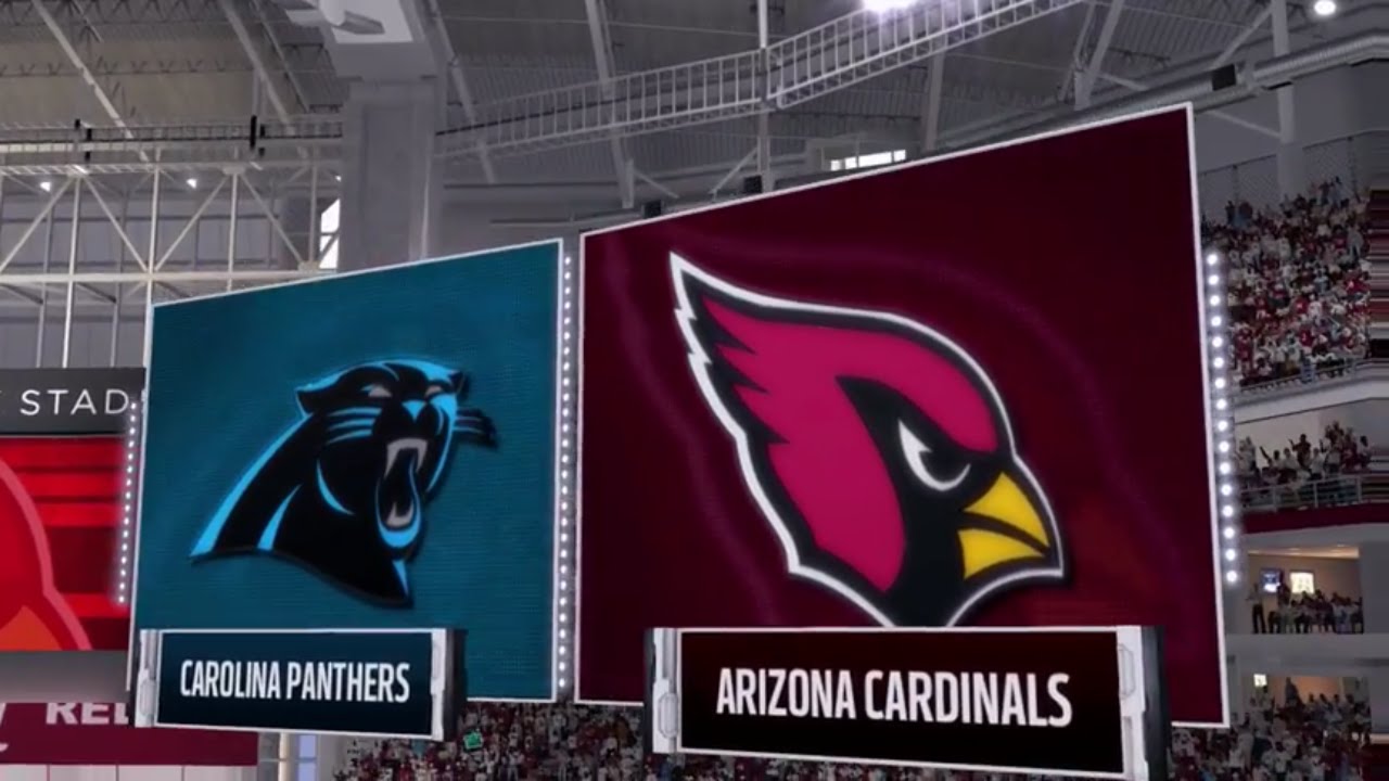 Madden 17: Carolina Panthers Vs Arizona Cardinals Amazing Game! (Full)