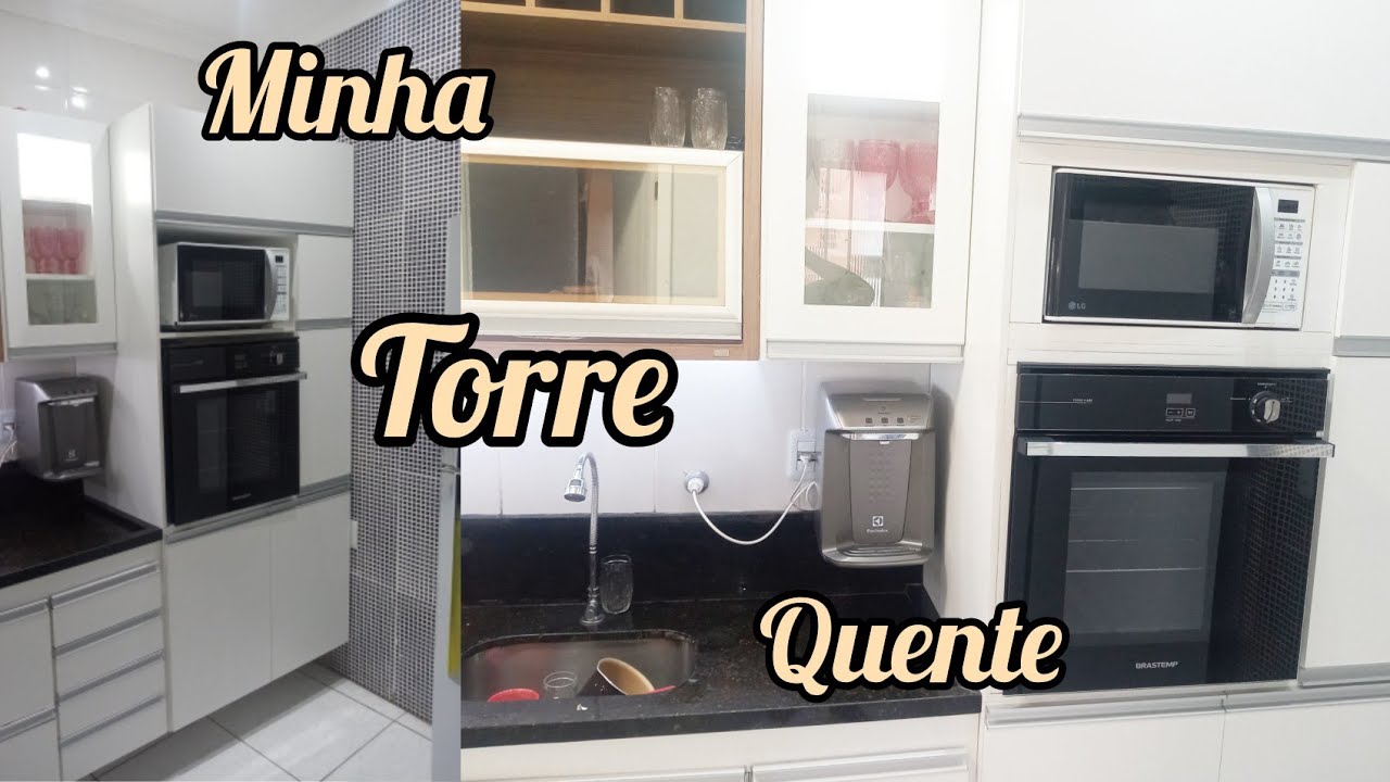 ESTALANDO TORRE QUENTE NA COZINHA + FORNO DE EMBUTIR
