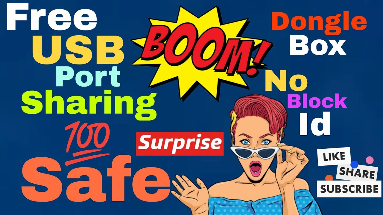 Free USB Port Sharing Dongle.Box💯Safe & Easy Method Mobail Unlocking 2026🙋Any Problem One Solution ⭐