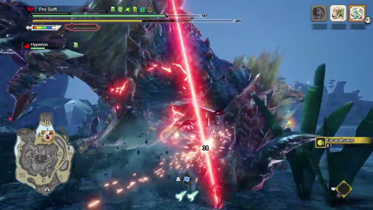 Zinogre con Duales de hielo me volvio Sub  Zero