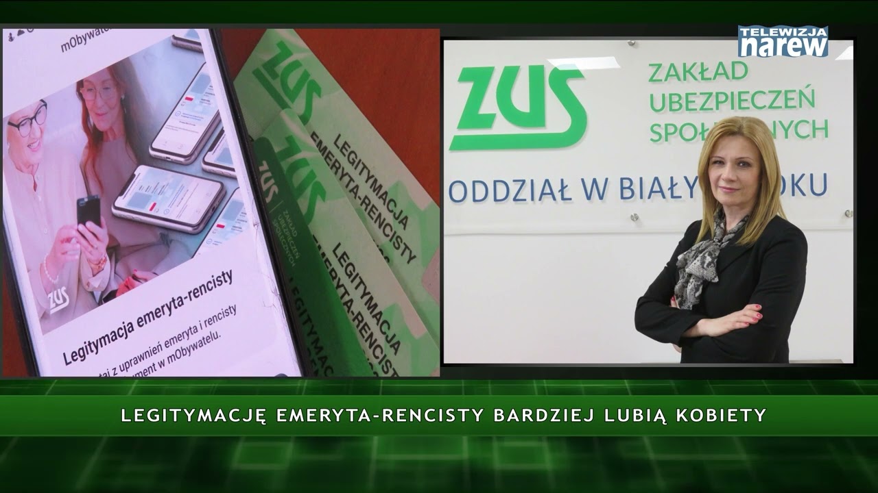 Legitymację emeryta rencisty bardziej lubią kobiety