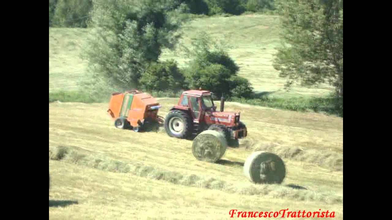 Fiatagri 180-90 + Gallignani 9300 fieno 2012