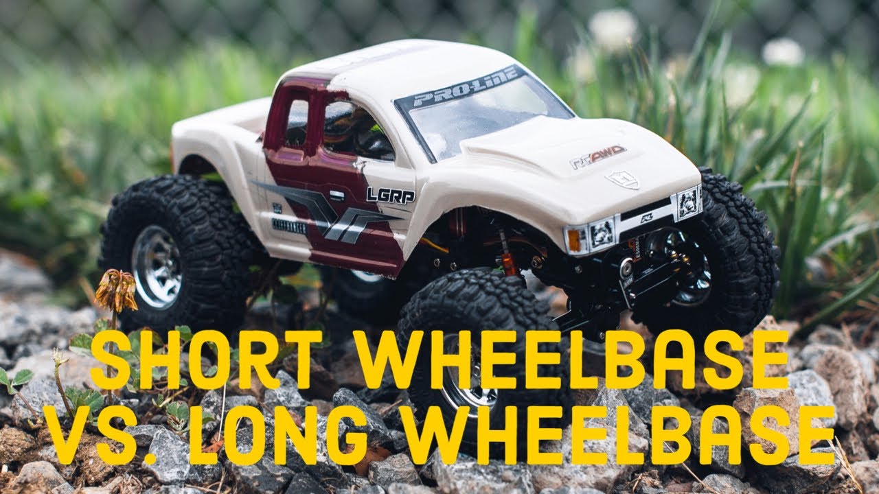 Short wheel base VS. Long wheel base 1/24 scale crawlers
