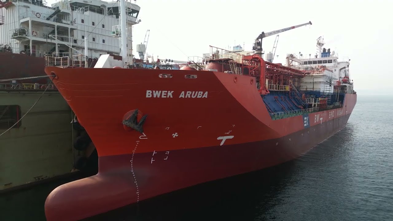 BWEK ARUBA - Departure from Tersan Shipyard