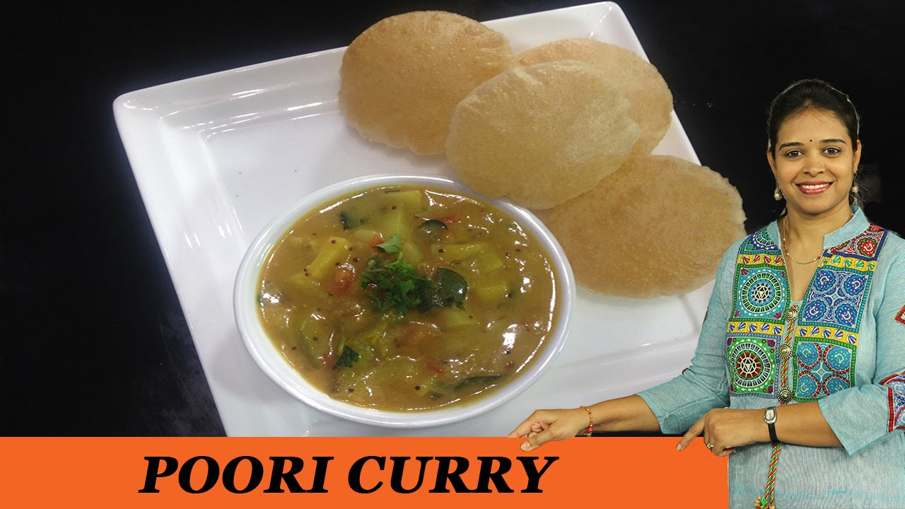 POORI CURRY- CURRY FOR POORI- PITLA RECIPE- ALOO CURRY FOR PURI
