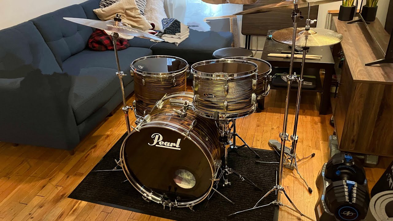 Vintage Pearl Drum Kit Overhaul