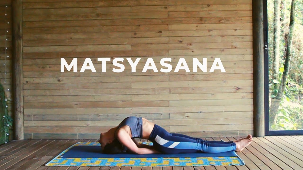 Paso a paso para Matsyasana - el pez