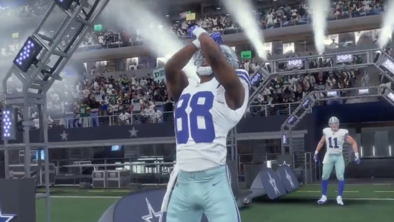 Madden NFL 18 | Dallas Cowboys vs Green Bay Packers Gameplay