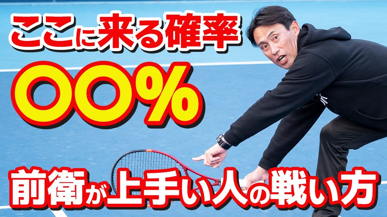 【テニス】ダブルスの前衛が劇的に上手くなる！「コース予測のセオリー」｜加藤季温【ロードtoゼンニホン】