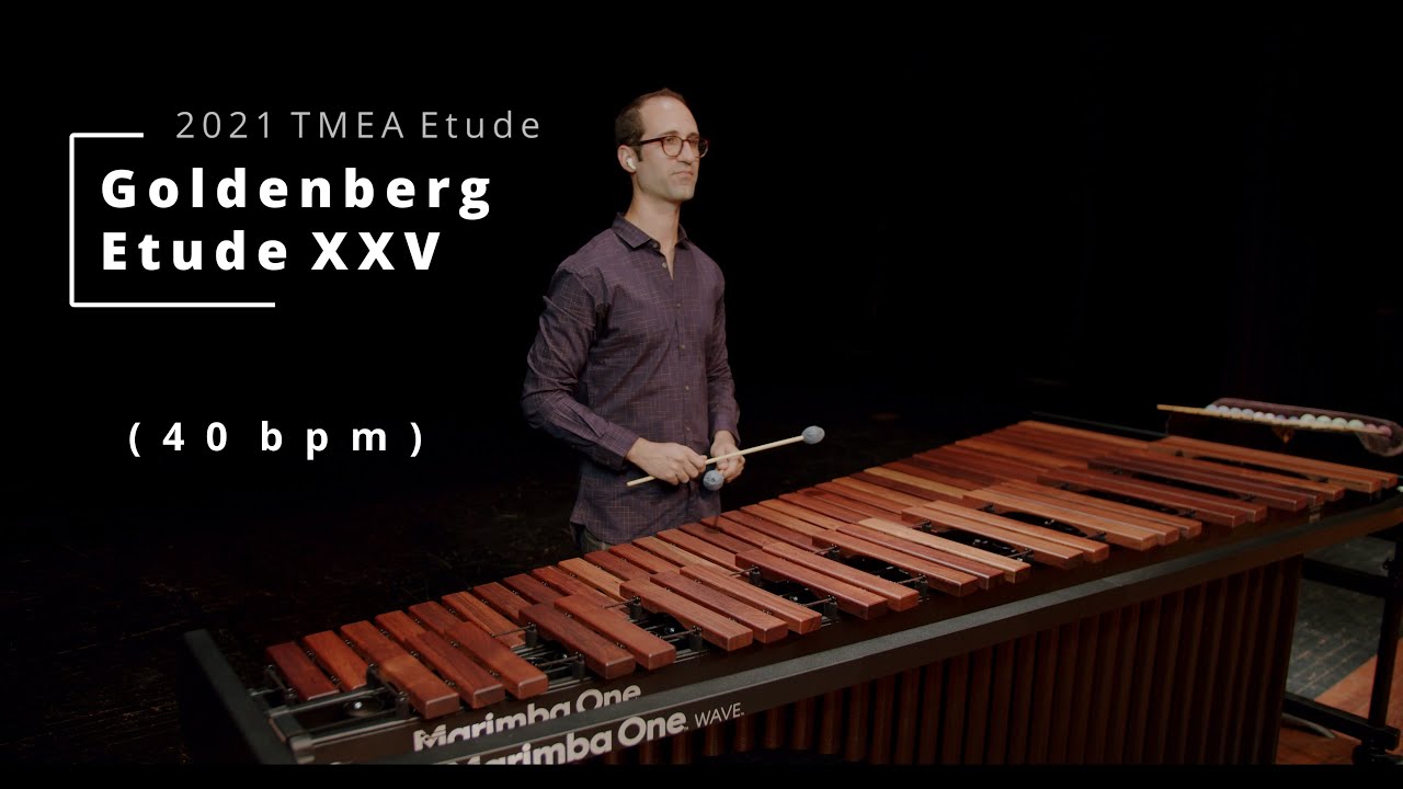 Goldenberg XXV Slow Tempo (2021 TMEA All-State 2 Mallet Etude)