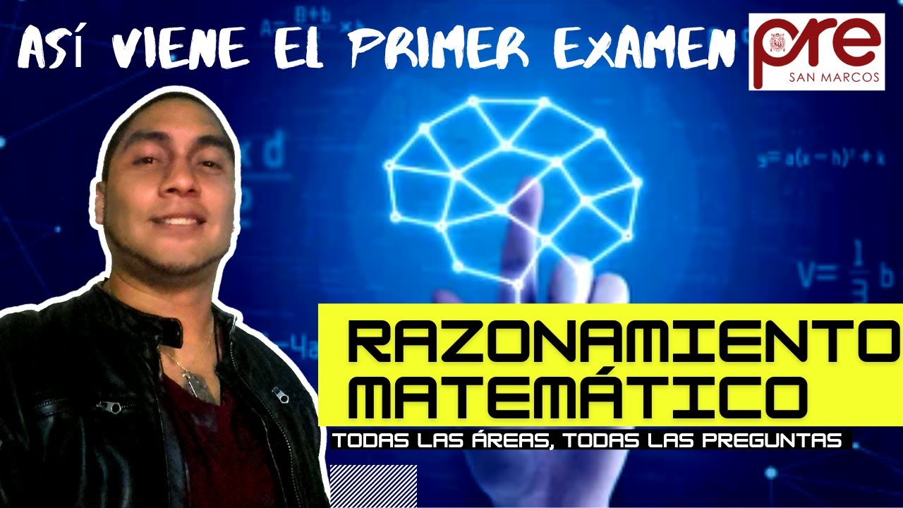 🔴 Solucionario Primer Examen Pre San Marcos  Razonamiento Matemático