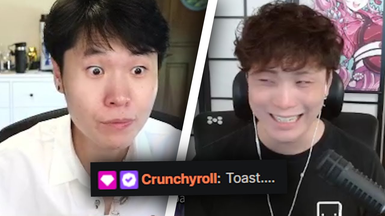 Сиккуно и Тост пойманы Crunchyroll