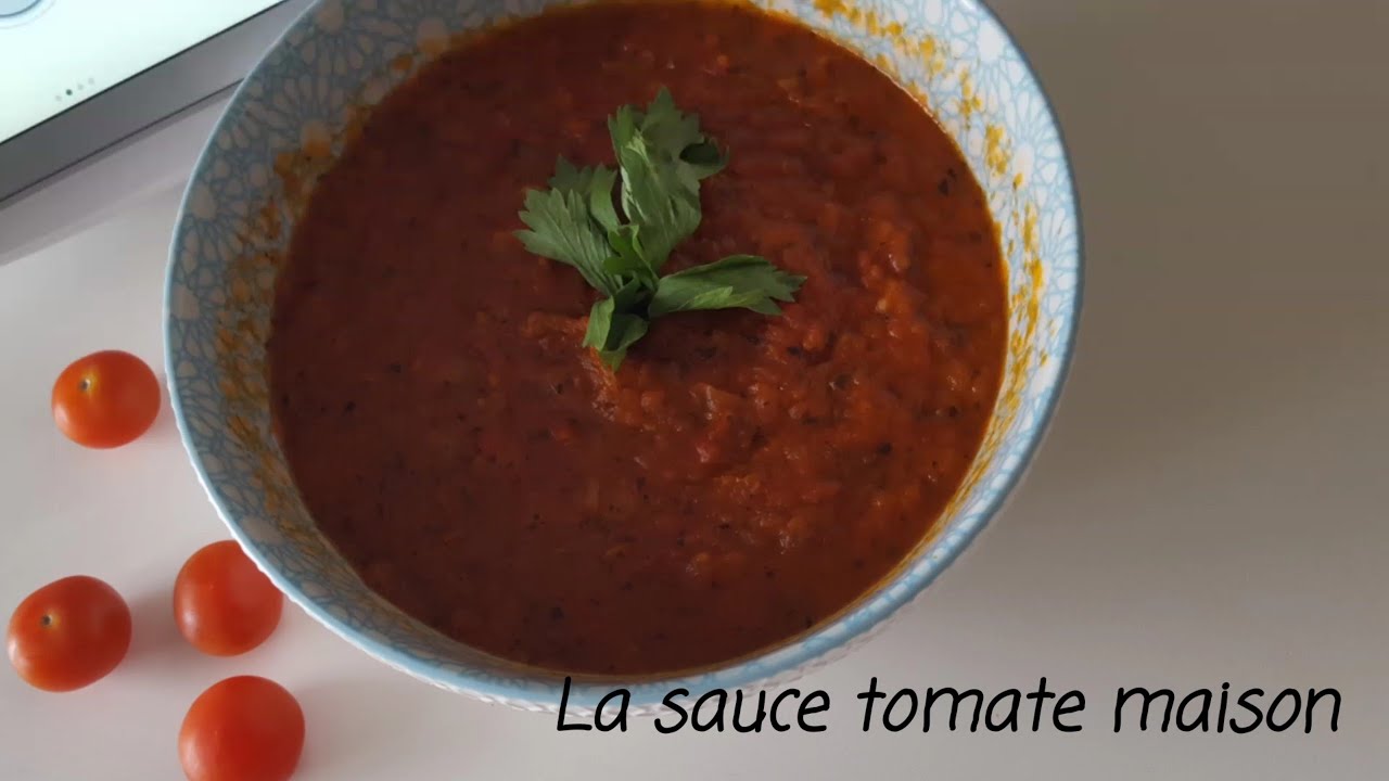 Recette facile et rapide de la sauce tomate avec ou sans Thermomix