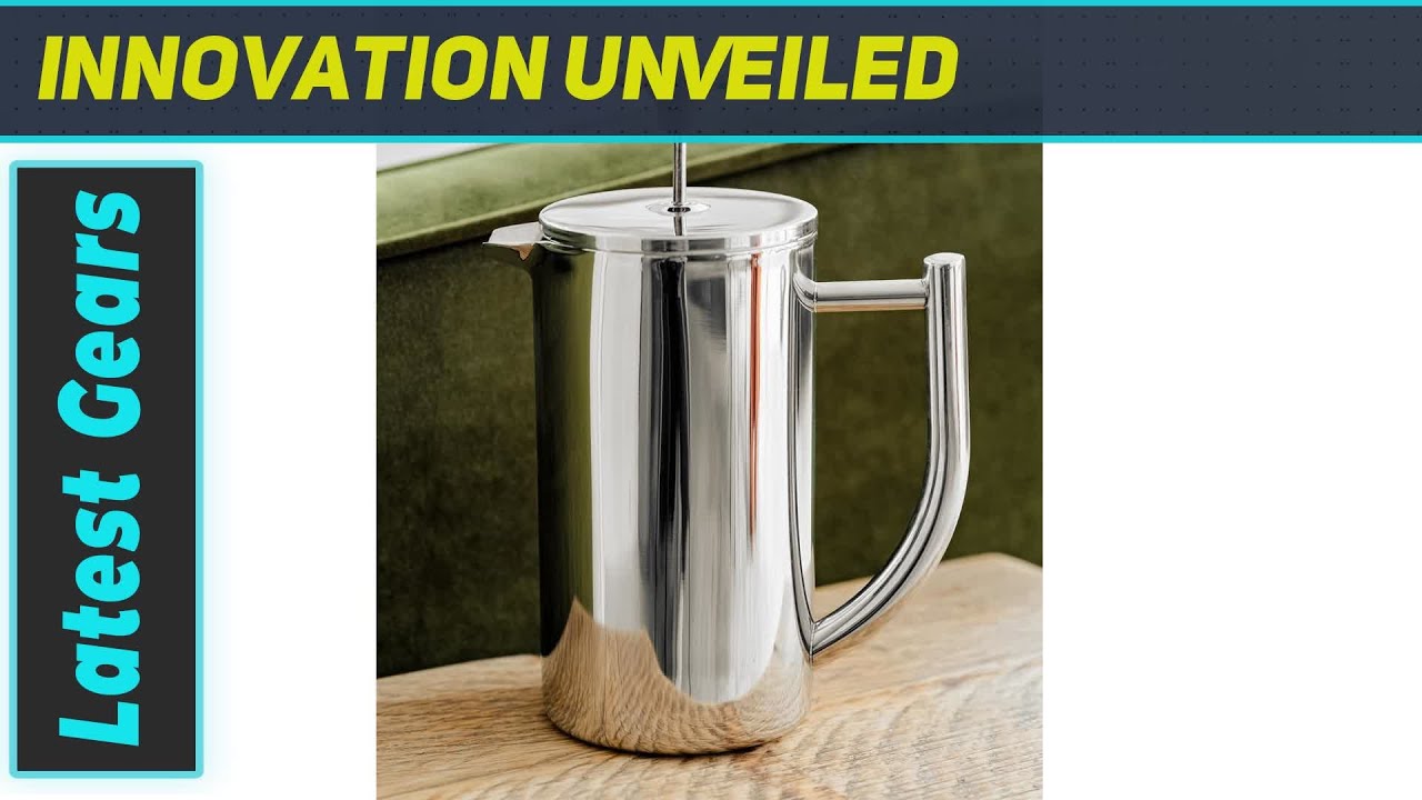 French Press Coffee Maker Aki by CAFE CONCETTO: Elevating Your Morning Brew to Art