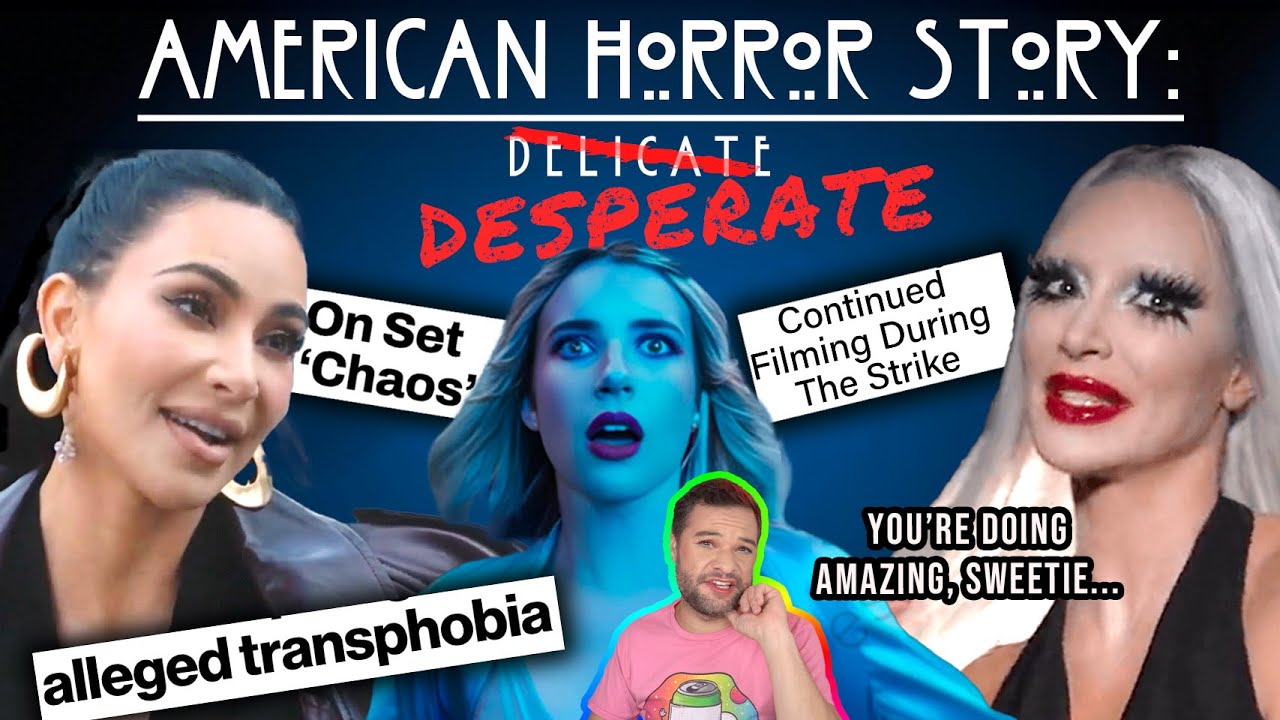 The Scary Side of Kim Kardashian: Her Cringey Acting in 'AHS Delicate'