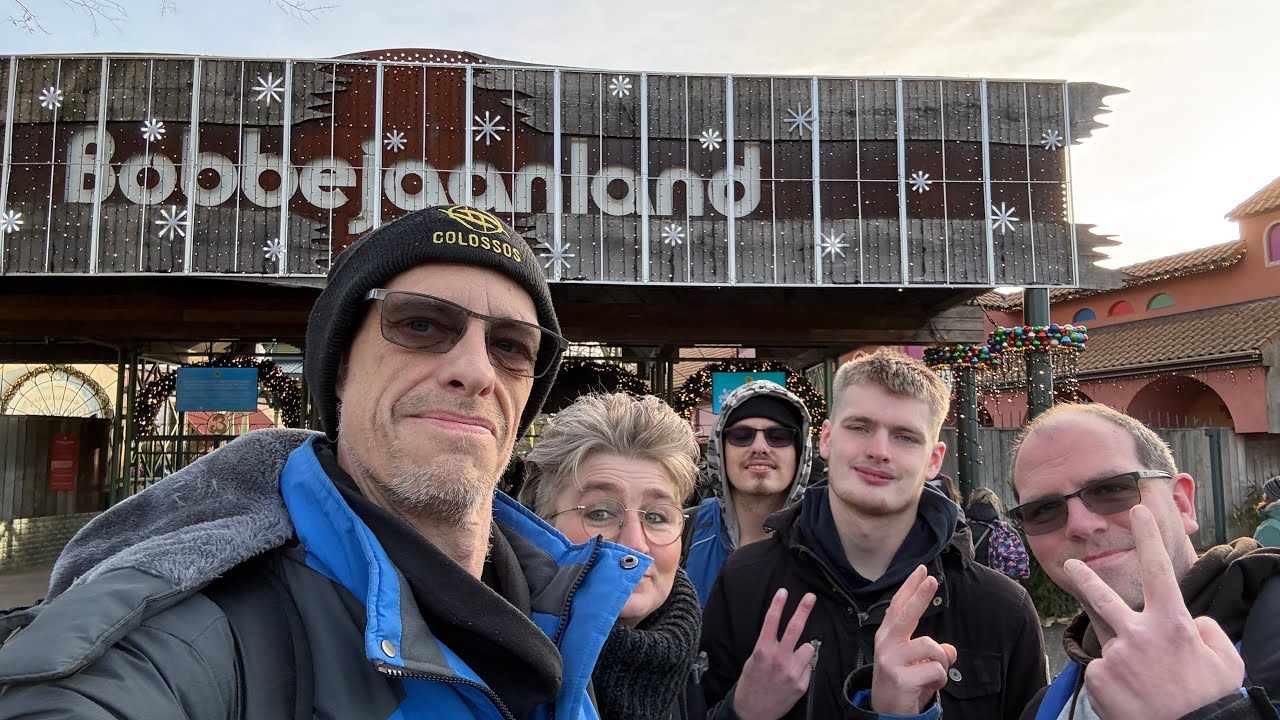 Beim Bobbejaanland Winter Event 2025 vlog