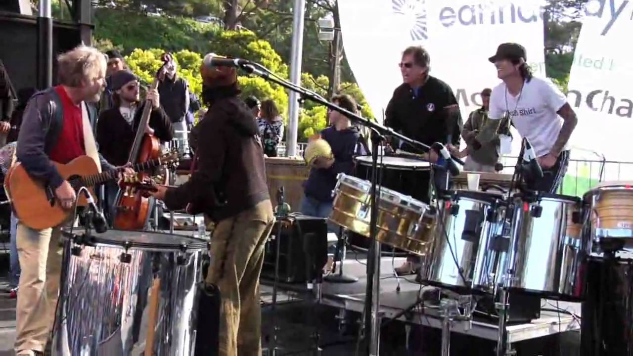 Mickey Hart, Bob Weir, Joan Baez, Tommy Lee.flv