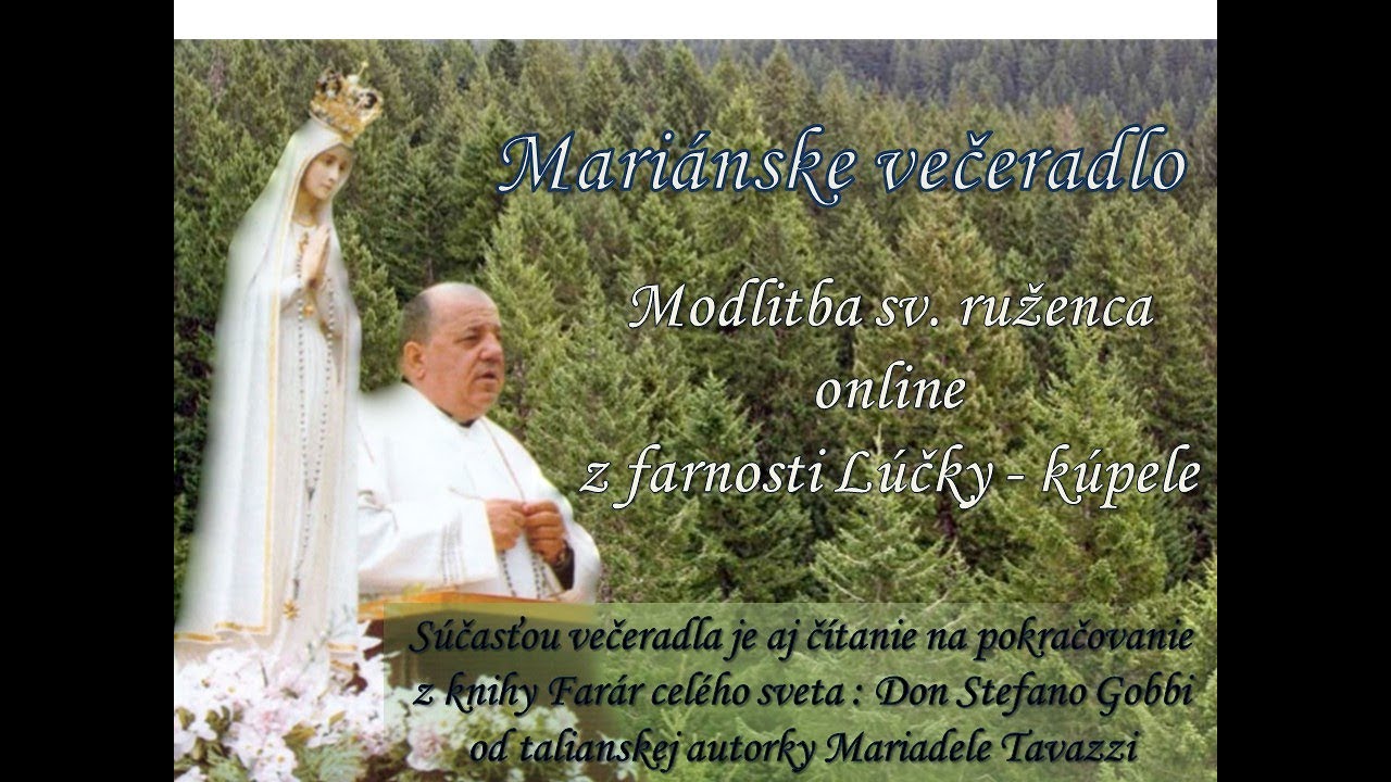 5.2.2026 štvrtok -  Mariánske večeradlo Lúčky - Kúpele