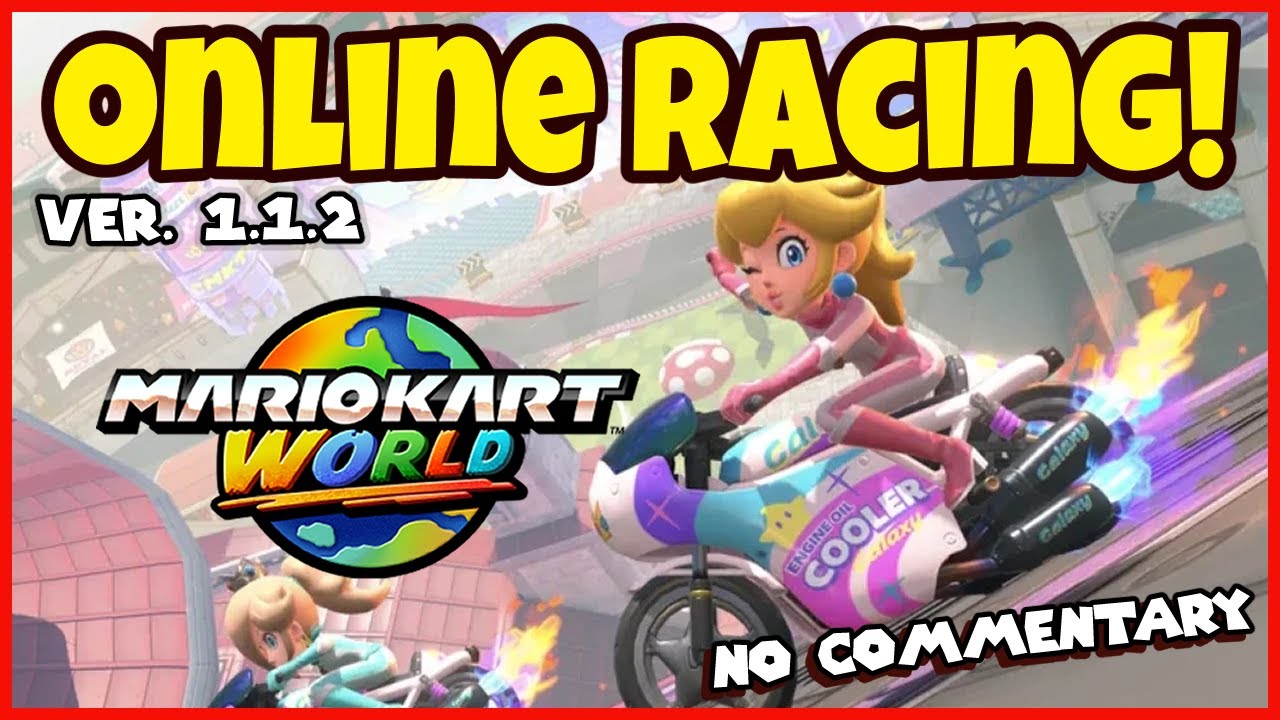 Mario Kart World - ONLINE Racing! HD Gameplay (No Commentary) Ver. 1.1.2