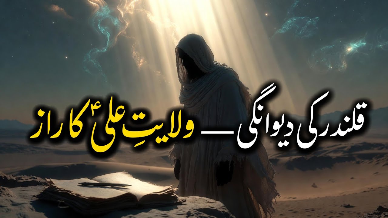 Wilayat-e-Ali (A.S) aur Qalandar ki Marifat | A Deep Spiritual Dive