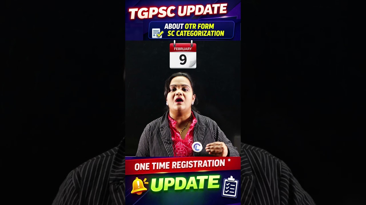 TGPSC OTR Update 2026 🔥 Important Alert | OTR Edit, Upgrade & New Changes Explained