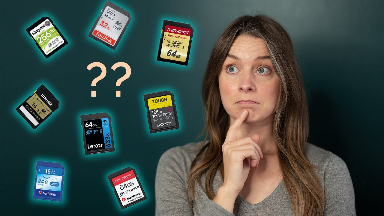 Comment choisir la MEILLEURE carte mémoire pour son appareil photo ? Cartes SD pour photographes