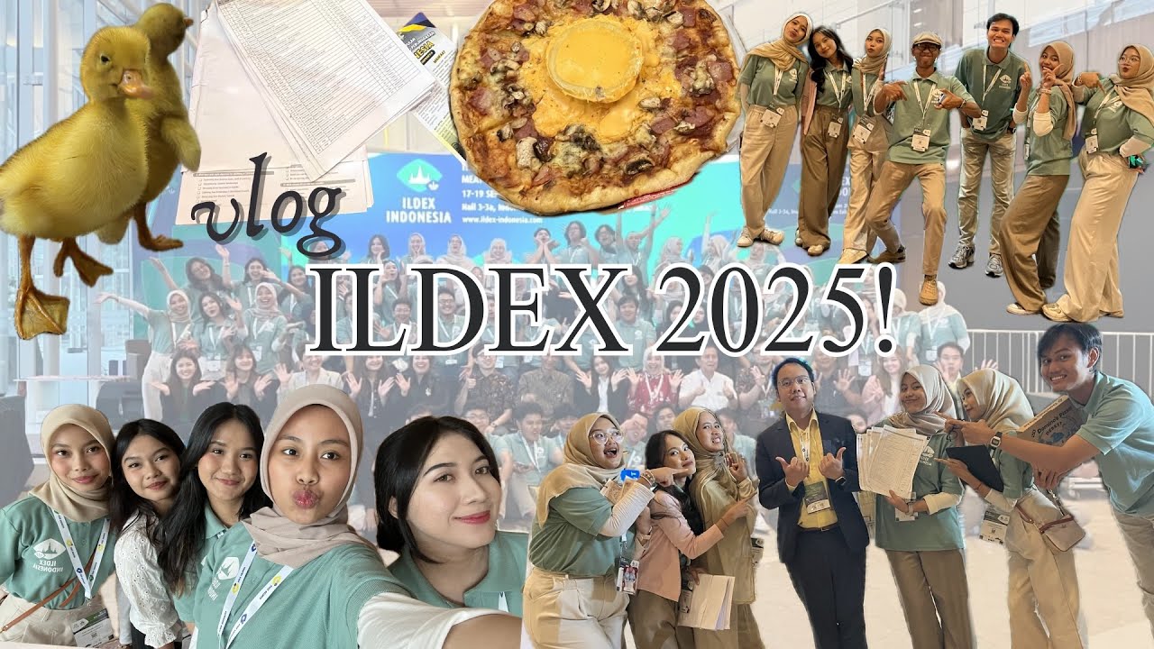 vlog ILDEX 2025! (lebih ke vlog sebagai questionnaire sih…)
