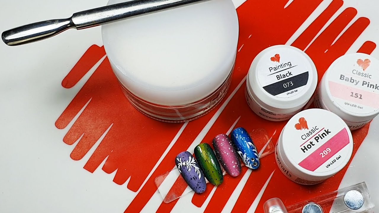 Nailart Verlauf mit Acryl Pulver & Eggshell | Tutorial #50