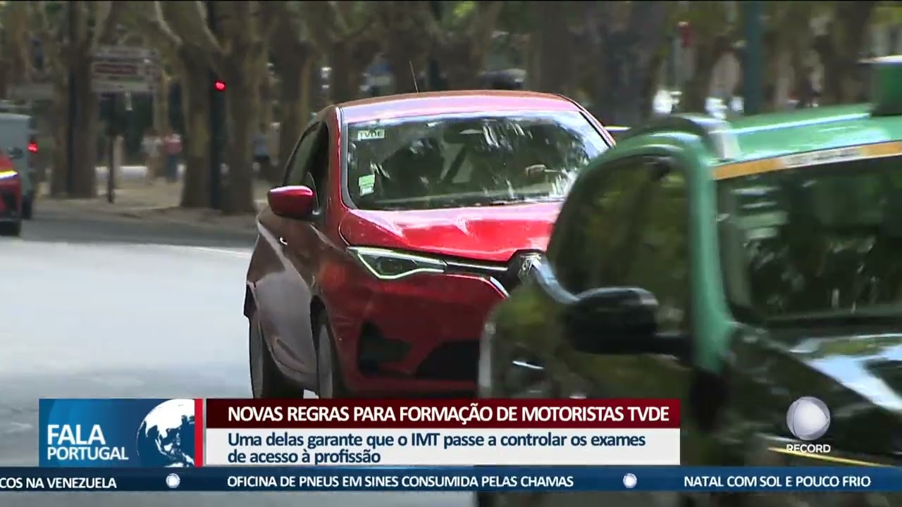Novas regras para forma&ccedil;&atilde;o de motoristas TVDE