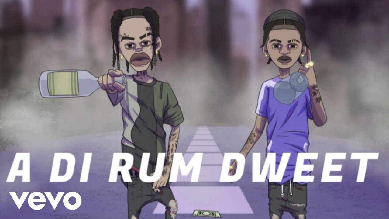 Pablo YG, Kraff - Rum Dweet (Lyric Visualizer)