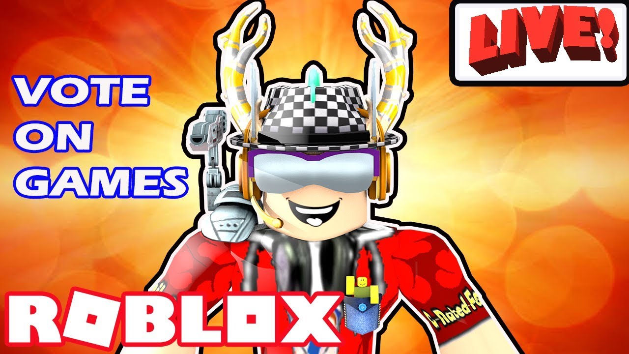 Roblox Live - Vote on Games! - Strawpolls, VIP Servers, Various Games, LET