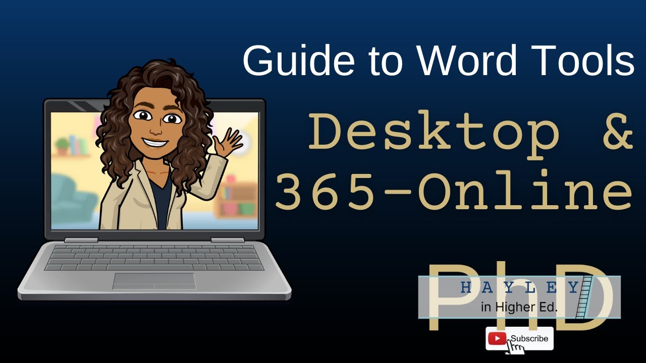 All the Word Tools for the Report: Online and Desktop