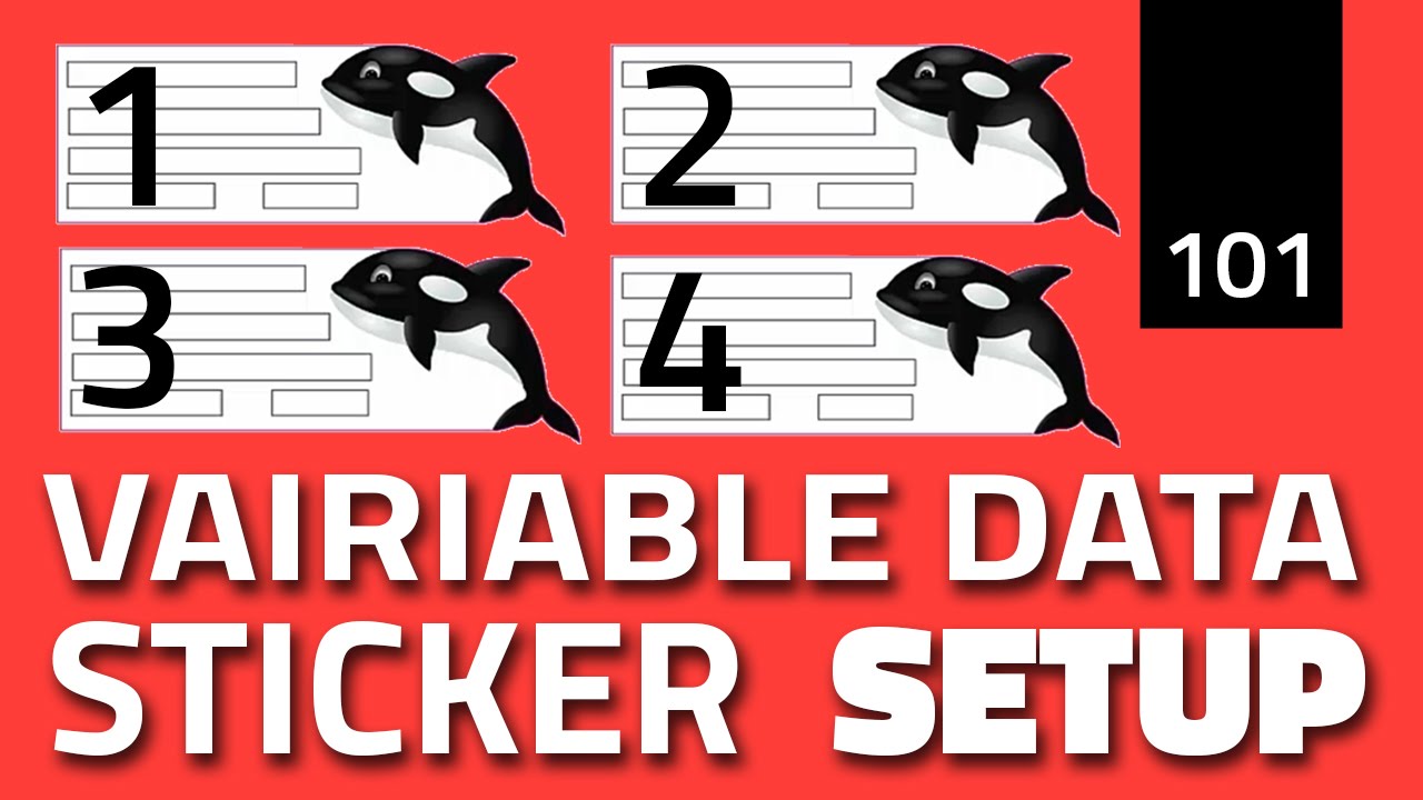 [Tutorial] Variable Data sticker Setup Roland Versaworks - Updated 2015
