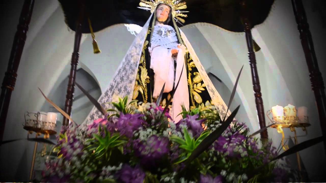 Dolorosa de Pie junto a la Cruz, Sabado Santo 2015 - Parroquia la Milagrosa