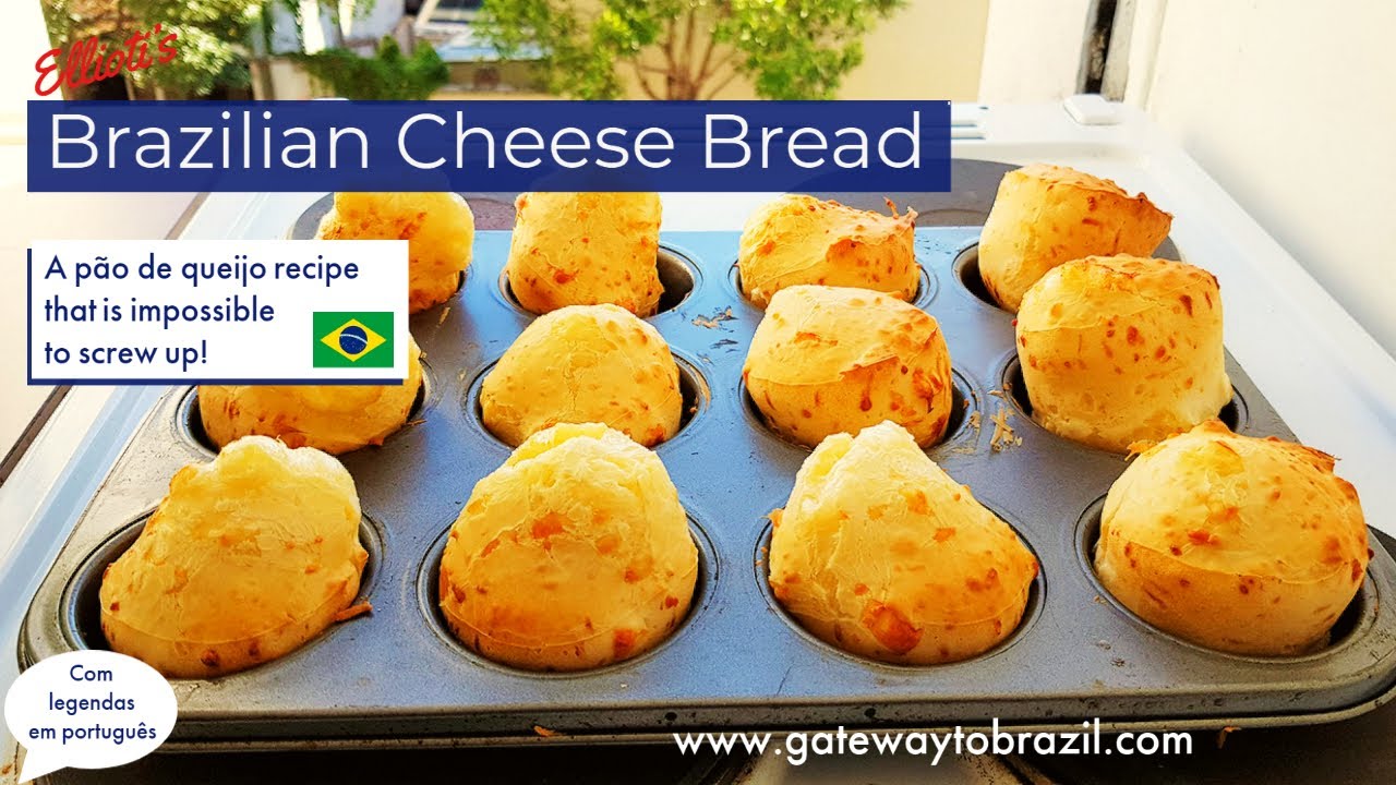 How to Cook Brazilian Cheese Bread (Pao de Queijo) [pt-BR legendas]
