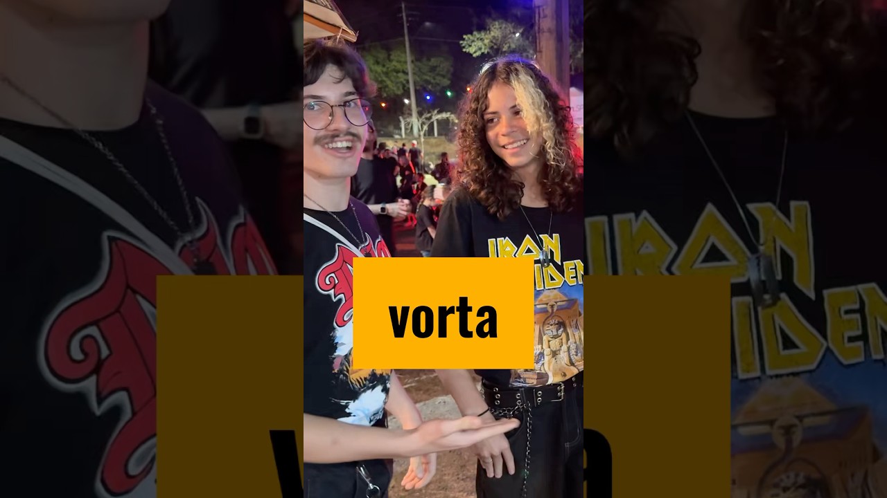VORTA KKKKKKA, em Mogi a gente fala CAPAAZZZ! #rock #metal