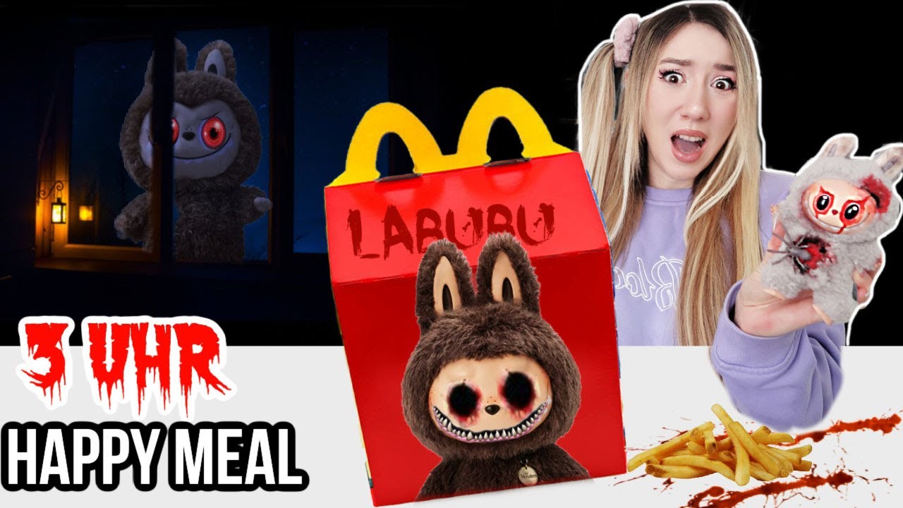 НЕ заказывайте LABUBU Happy Meal в 3 часа ночи... (он что, с привидениями?)