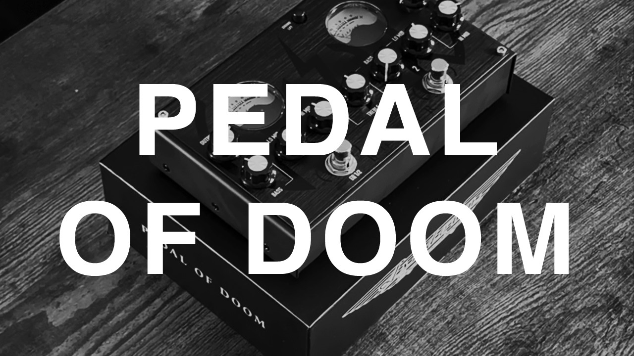 Ashdown Geezer Butler Pedal Of Doom Demo